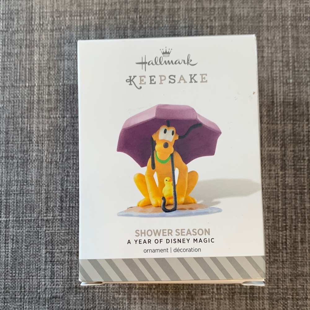 Hallmark Disney Keepsakes - Pluto - Shower Season Ornament - 9 of 12